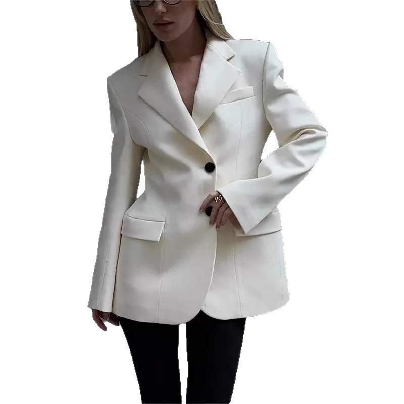 Damen Stilvoller Oversize-Blazer Drune