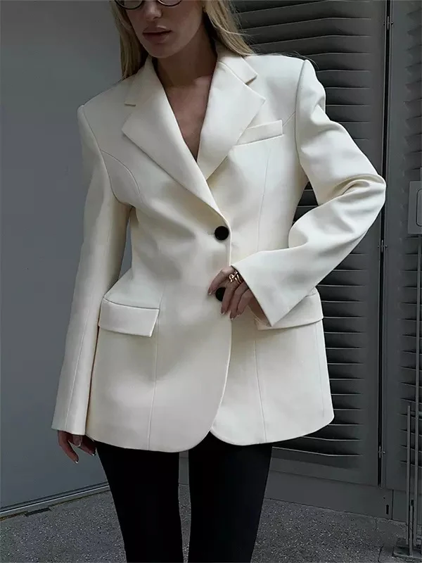 Damen Stilvoller Oversize-Blazer Drune