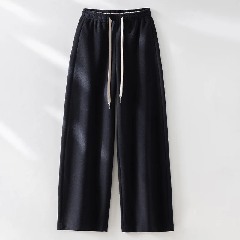 Damen Weite Sweatpant mit elastischem Bund, Kordelzug und seitlichen Eingrifftaschen Drune