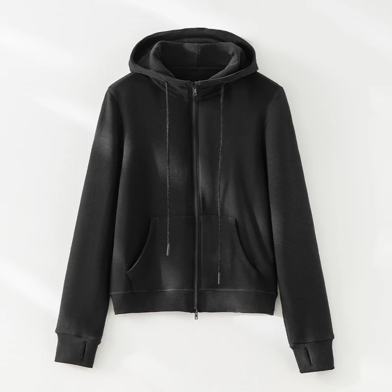 Damen weite Lounge-Hose mit elastischem Bund und Eingrifftaschen Drune