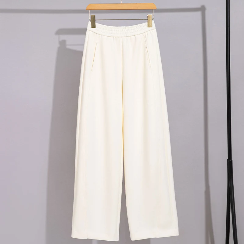Damen Weite Jersey-Culotte mit hohem Taillenbund und versteckten Eingrifftaschen Drune
