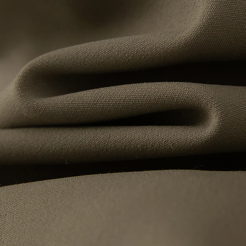 Damen Tailored-Stoffhose mit Bügelfalte, weiter Beinführung und Gürtelschlaufen Drune