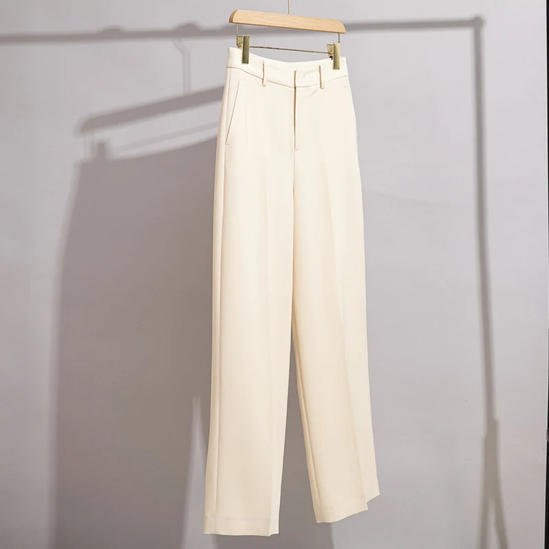 Damen Tailored Palazzo-Hose mit Bügelfalte und verdecktem Hakenverschluss Drune