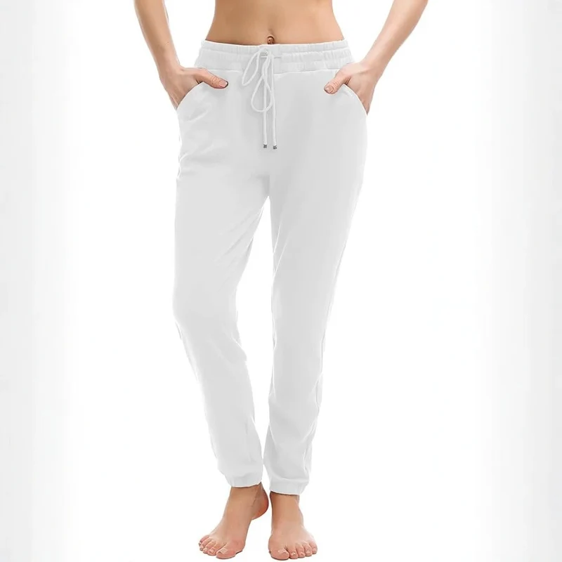 Damen Jogginghose mit hohem elastischem Bund, Tunnelzug und schmal zulaufenden Säumen Drune