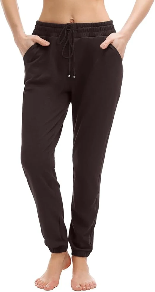 Damen Jogginghose mit hohem elastischem Bund, Tunnelzug und schmal zulaufenden Säumen Drune