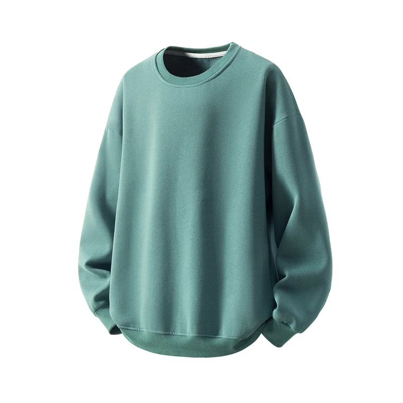 Unisex Oversized Rundhals-Sweatshirt aus French-Terry mit überschnittener Schulter Drune