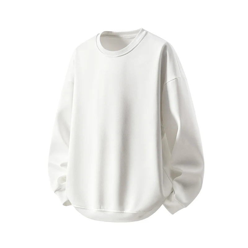 Unisex Oversized Rundhals-Sweatshirt aus French-Terry mit überschnittener Schulter Drune