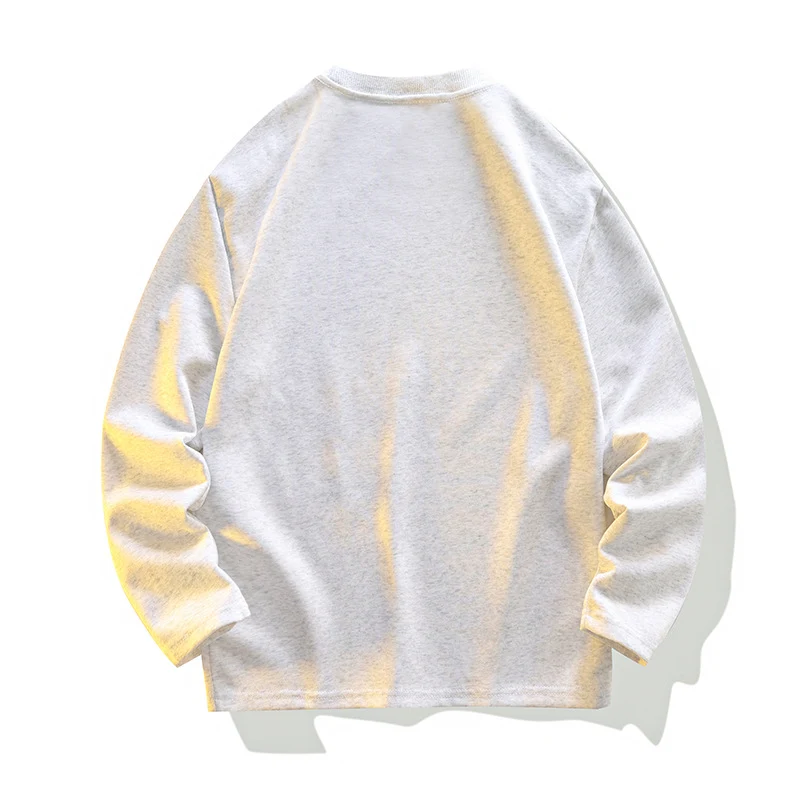 Unisex Oversize Langarm-Sweatshirt mit Raglannähten und Rundhalsausschnitt Drune
