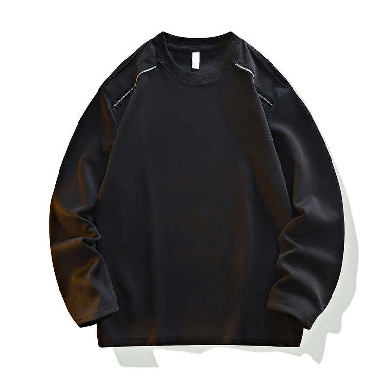 Unisex Oversize Langarm-Sweatshirt mit Raglannähten und Rundhalsausschnitt Drune