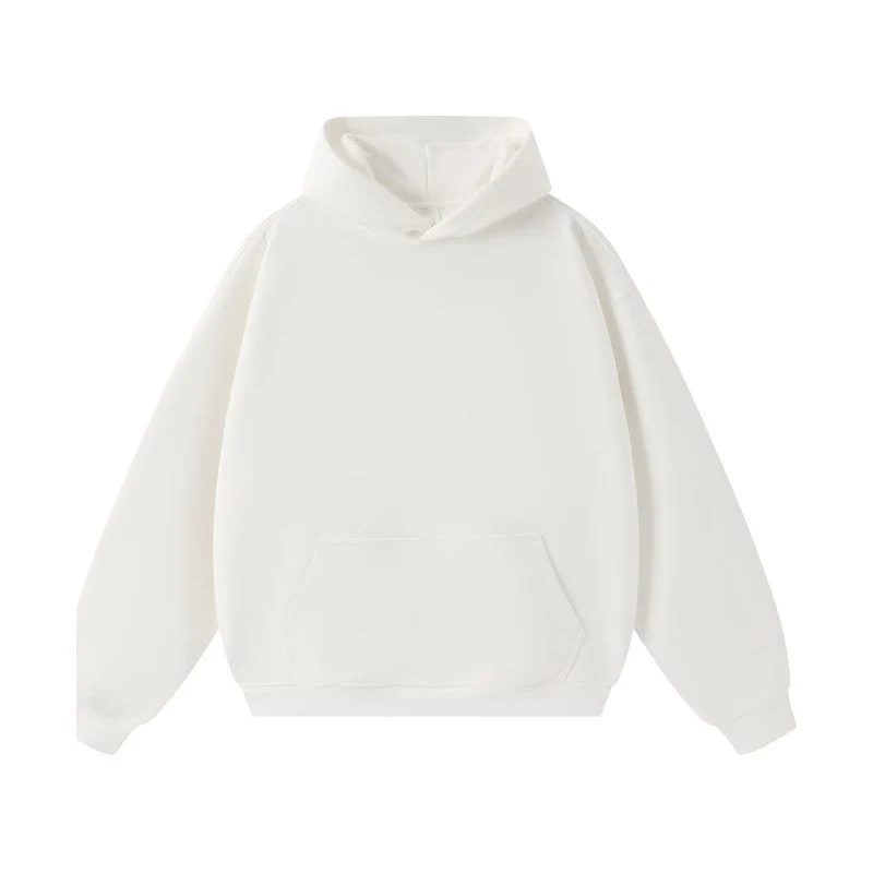 Unisex Oversize-Kapuzenpullover mit Kängurutasche und Raglanärmeln Drune
