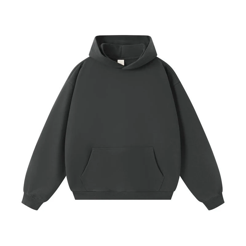 Unisex Oversize-Kapuzenpullover mit Kängurutasche und Raglanärmeln Drune