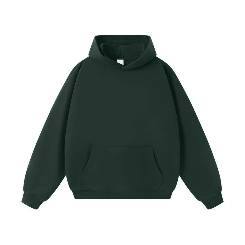 Unisex Oversize-Kapuzenpullover mit Kängurutasche und Raglanärmeln Drune