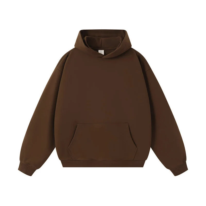 Unisex Oversize-Kapuzenpullover mit Kängurutasche und Raglanärmeln Drune