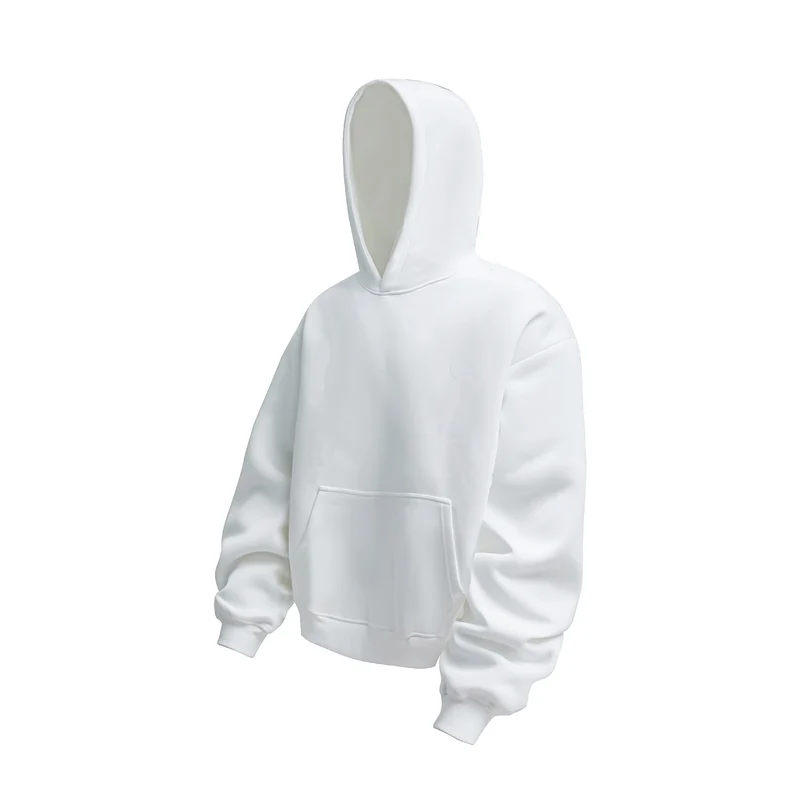 Unisex Oversize-Kapuzenpullover aus schwerer Fleecequalität mit Kängurutasche Drune