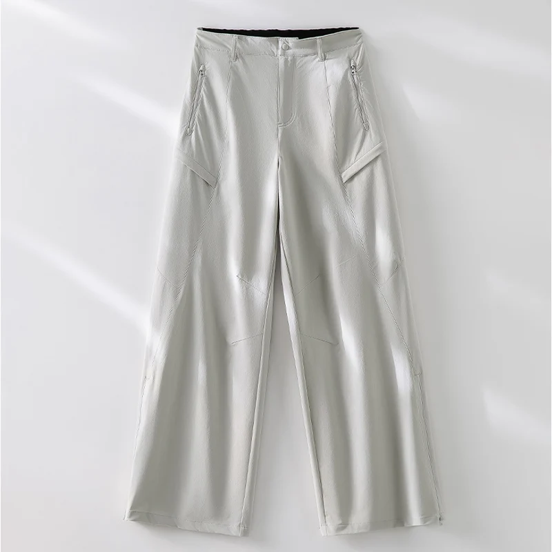 Damen schlichte taillierte Lederjacke mit Stehkragen und Zwei-Wege-Reißverschluss Drune