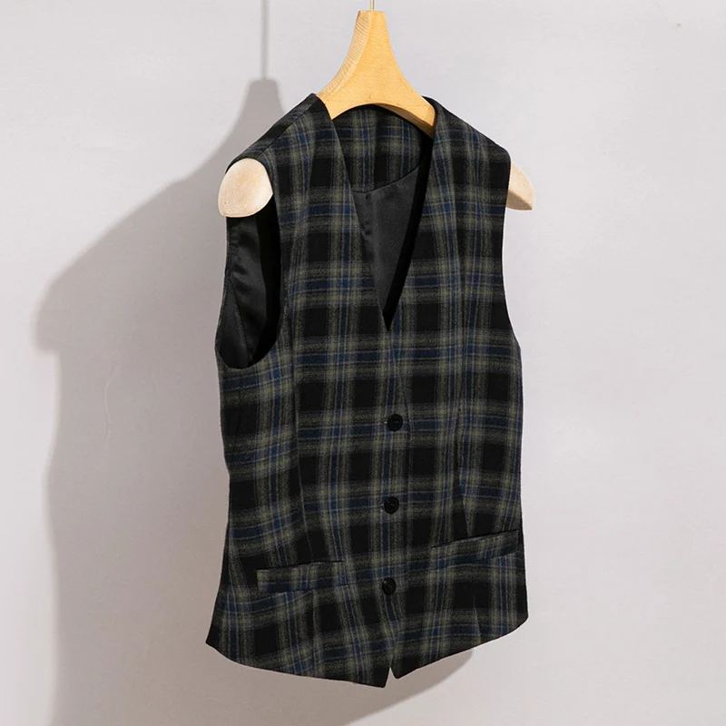 Damen Longline Wollmix-Mantel mit kastiger Silhouette und überlappendem Revers Drune