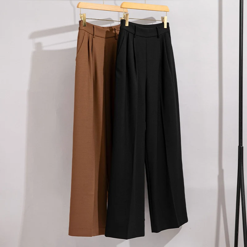 Damen Longline-Blazer mit verdeckter Knopfleiste und schmaler Silhouette Drune