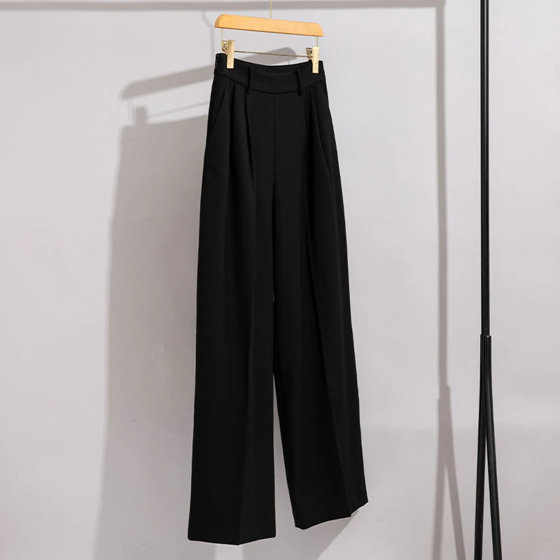 Damen Longline-Blazer mit verdeckter Knopfleiste und schmaler Silhouette Drune