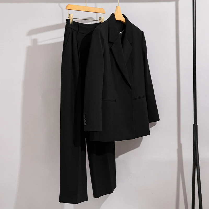 Damen Longline-Blazer mit verdeckter Knopfleiste und schmaler Silhouette Drune