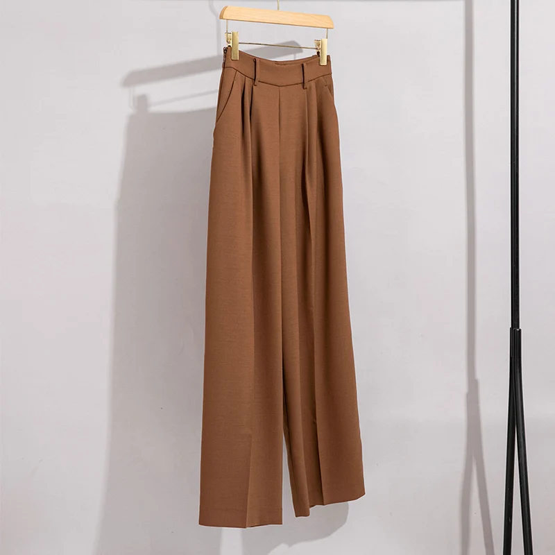 Damen Longline-Blazer mit verdeckter Knopfleiste und schmaler Silhouette Drune