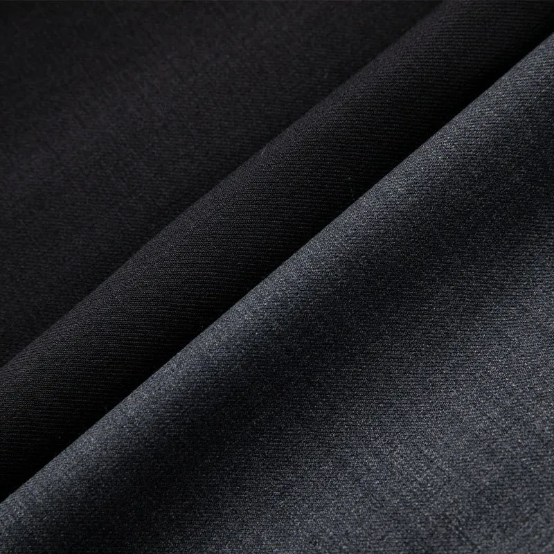 Damen Leichte Stoffhose mit elastischem Bund, Bundfalten und geradem Bein Drune