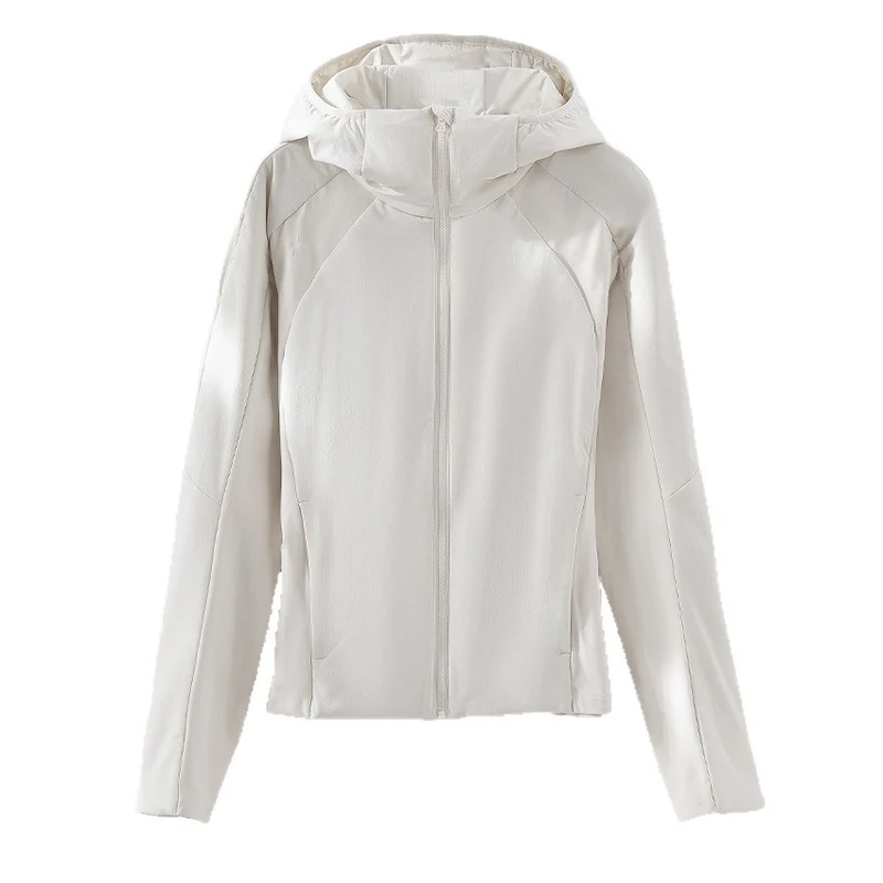 Damen Leichte Softshell-Jacke mit Kapuze, Raglanärmeln und taillierter Passform Drune