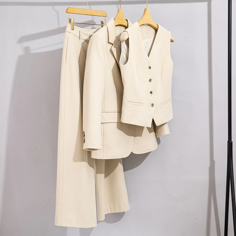 Damen Lang geschnittener Wollmix-Blazer mit Ein-Knopf-Verschluss und Pattentaschen Drune