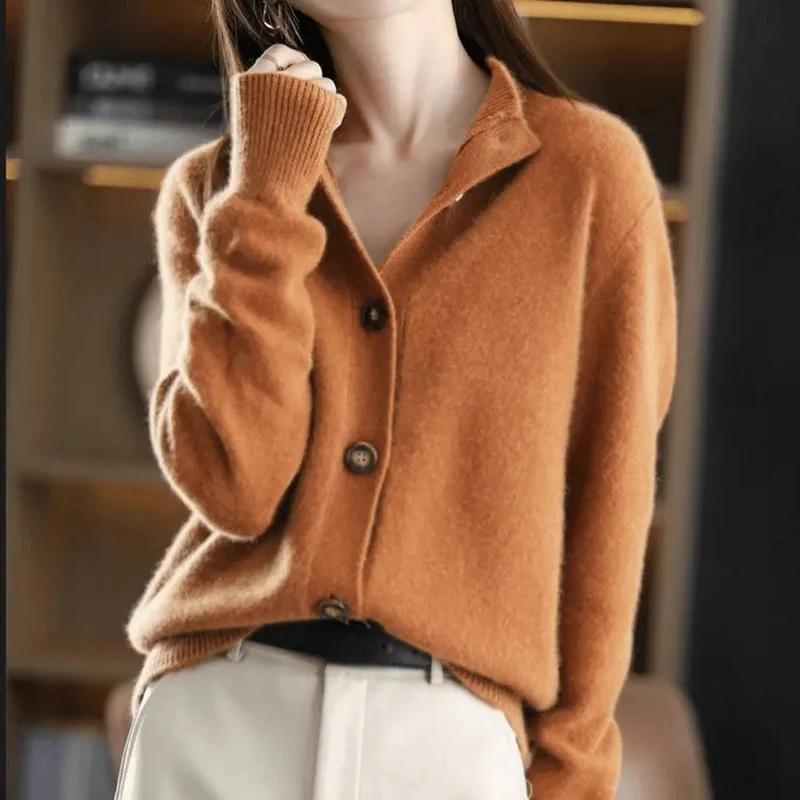 Drune | Luxuriöse Kaschmir Strickjacke