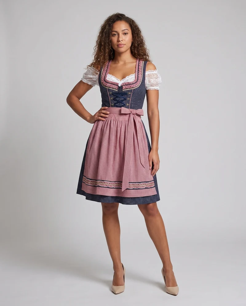 Damen Dirndl Drune