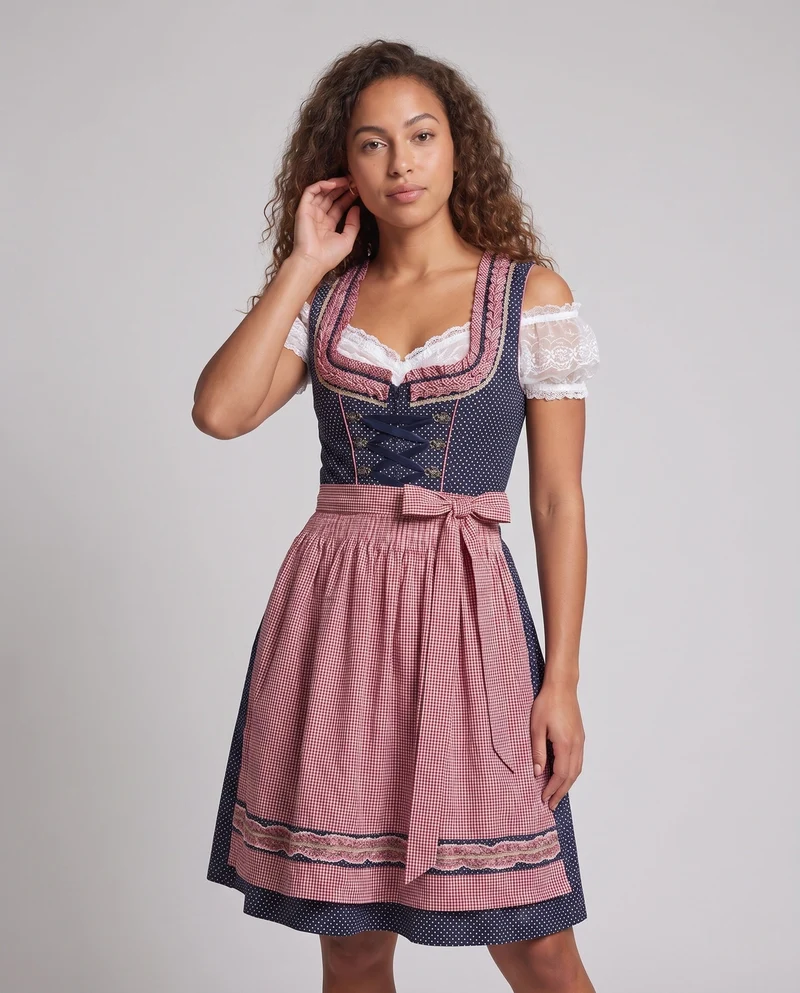 Damen Dirndl Drune