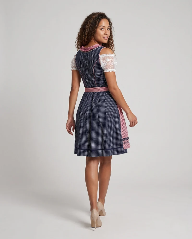 Damen Dirndl Drune