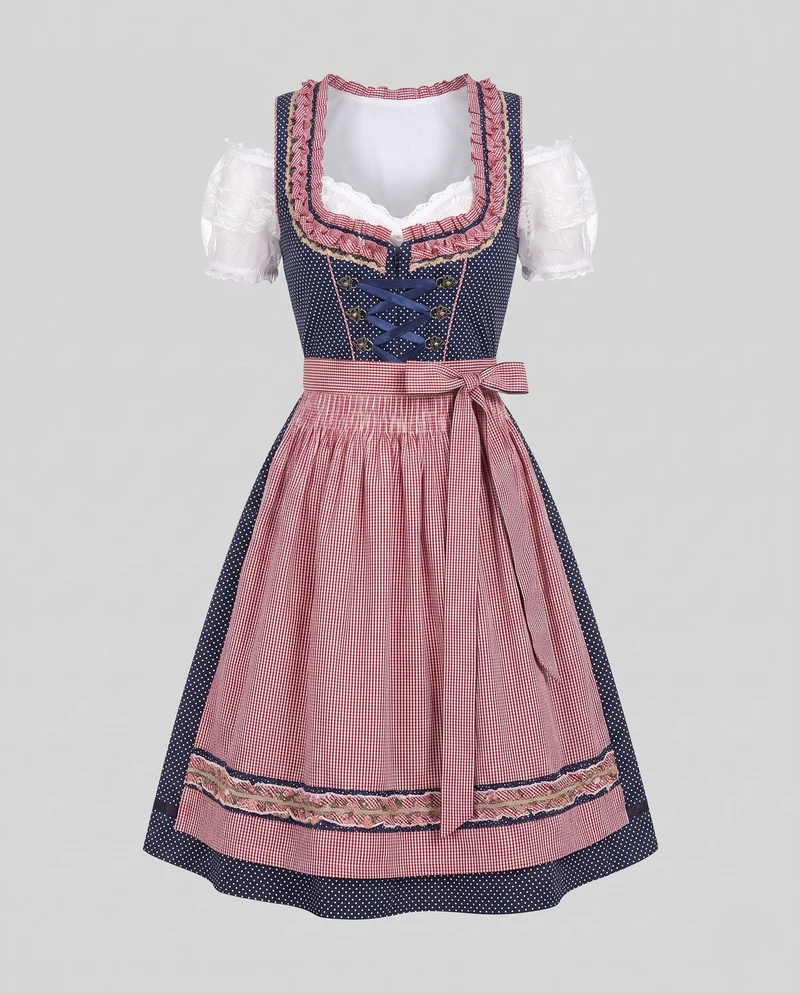 Damen Dirndl Drune