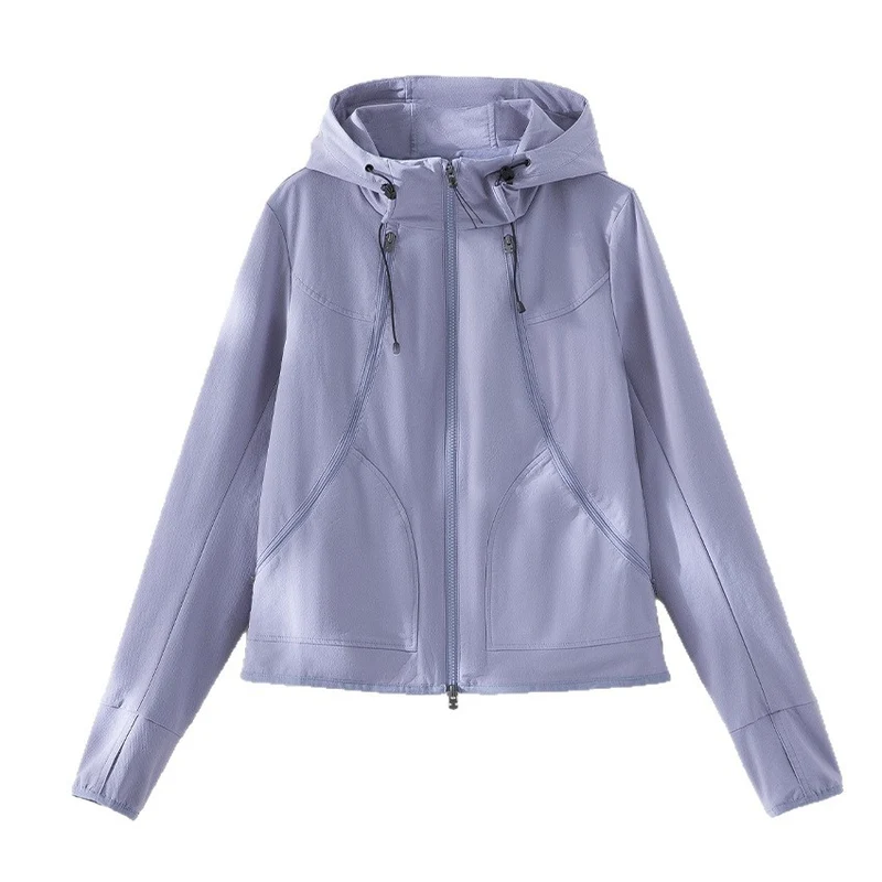 Damen Kapuzen-Softshelljacke mit Zwei-Wege-Reißverschluss und ergonomischer Schnitt Drune