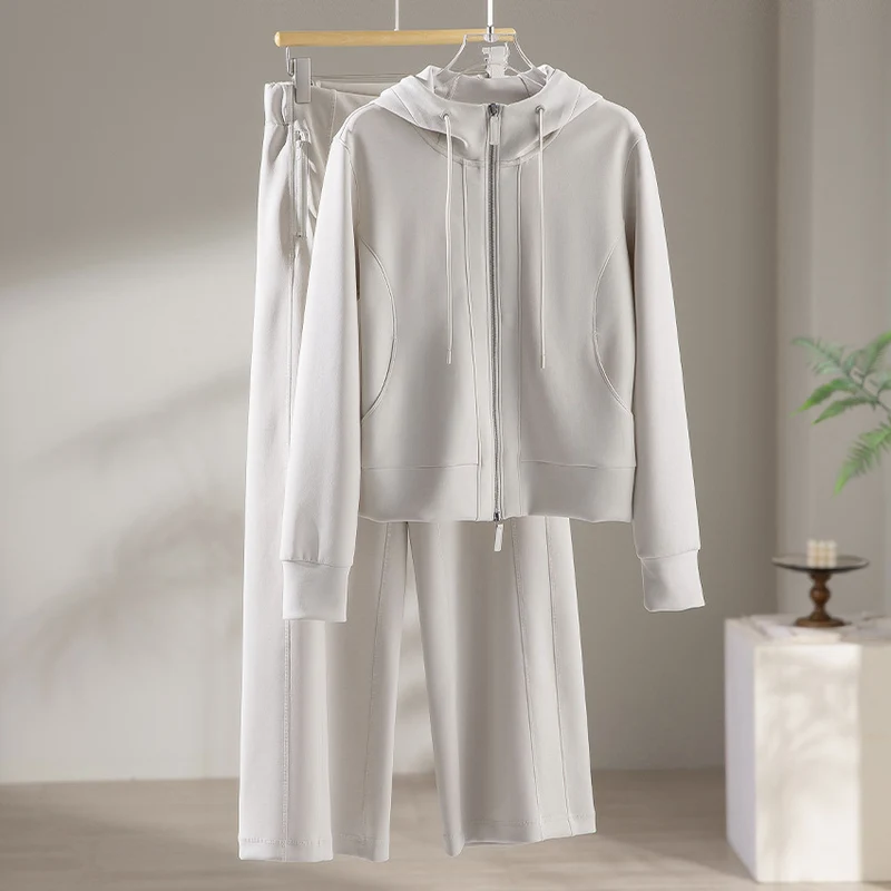 Damen Kapuzen-Performance-Zipjacke mit Reißverschluss und seitlichen Eingriffstaschen Drune