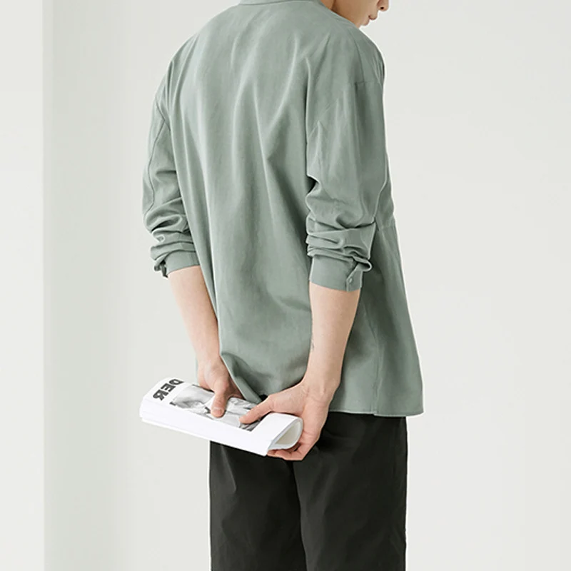 Herren Overshirt aus Baumwoll-Mix mit Brusttasche Drune