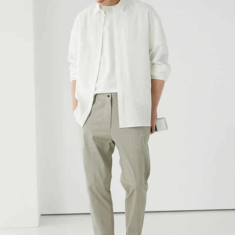 Herren Overshirt aus Baumwoll-Mix mit Brusttasche Drune