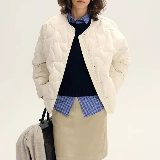 Damen Wendejacke mit hohem Kragen Drune