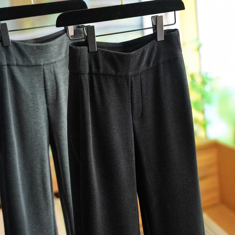 Damen Weit geschnittene Jersey-Hosen Drune