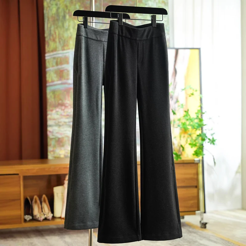 Damen Weit geschnittene Jersey-Hosen Drune