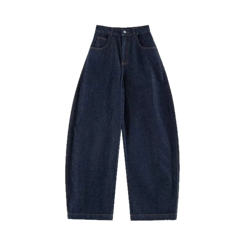 Damen Weit geschnittene Jeanshose Drune