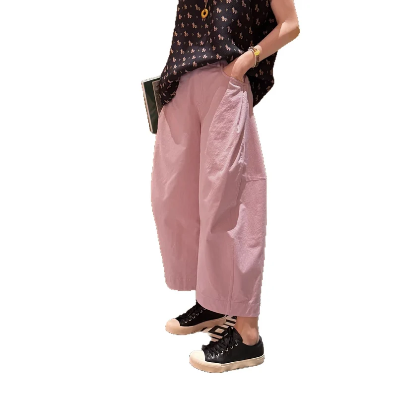 Damen Weit geschnittene Culotte-Jeans Drune