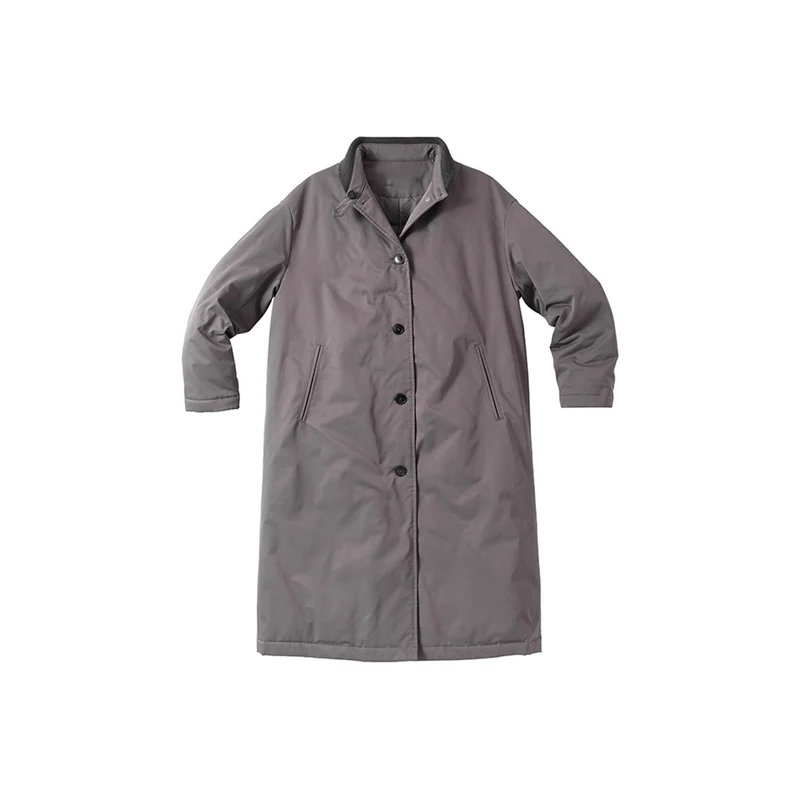Damen Urbaner Mittel langer Mantel Drune
