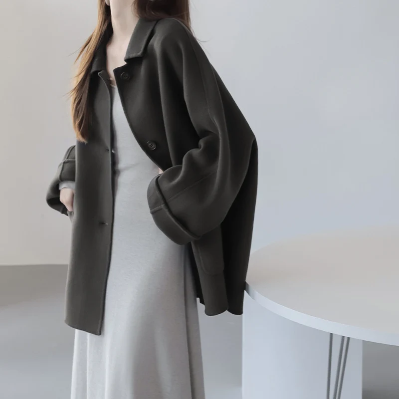 Damen Übergroße Utility-Jacke Drune