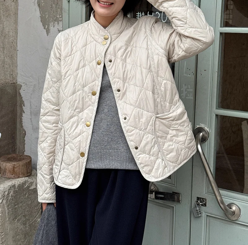 Damen Übergangsjacke mit Steppdesign Drune