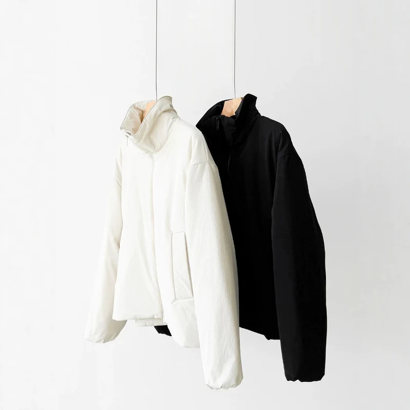 Damen Übergangsjacke mit hohem Kragen Drune