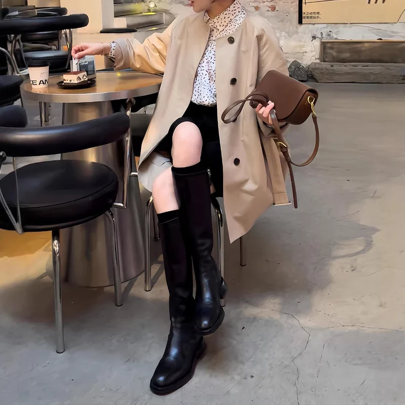 Damen Trendige und leichte Übergangsjacke Drune