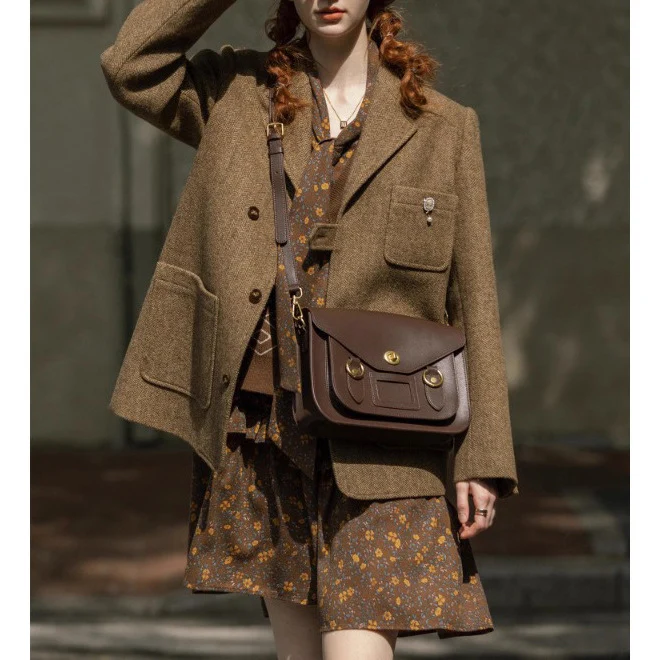 Damen Stylische Wolljacke Drune