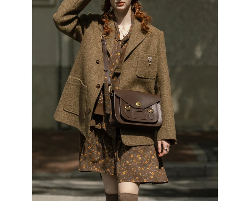 Damen Stylische Wolljacke Drune