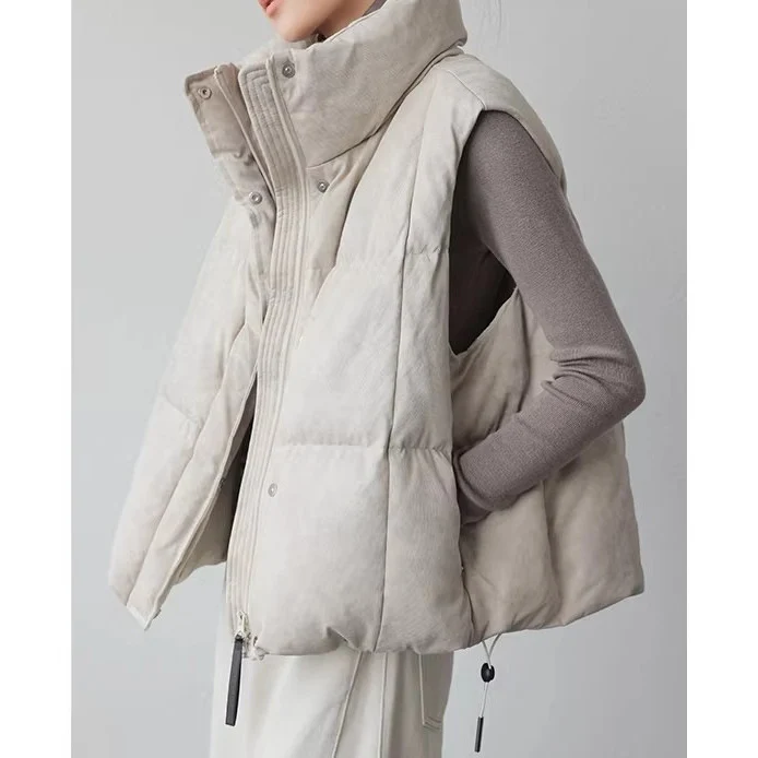 Damen Stylische gesteppte Weste Drune