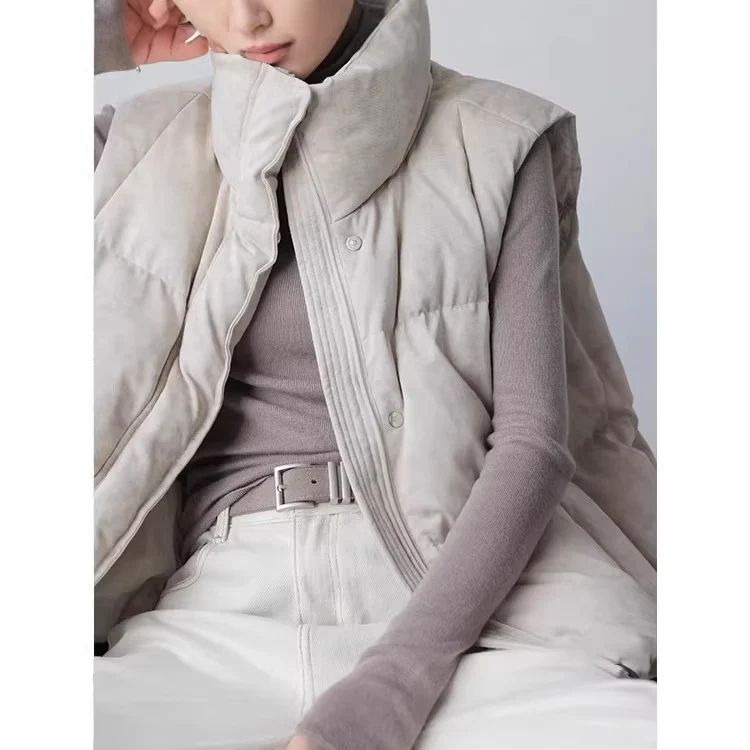 Damen Stylische gesteppte Weste Drune